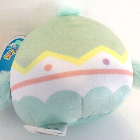 Baby Chick Squishmallow Justine Retired Green 2021 by Kelly Toys Limited Edition - Picture 2 of 4